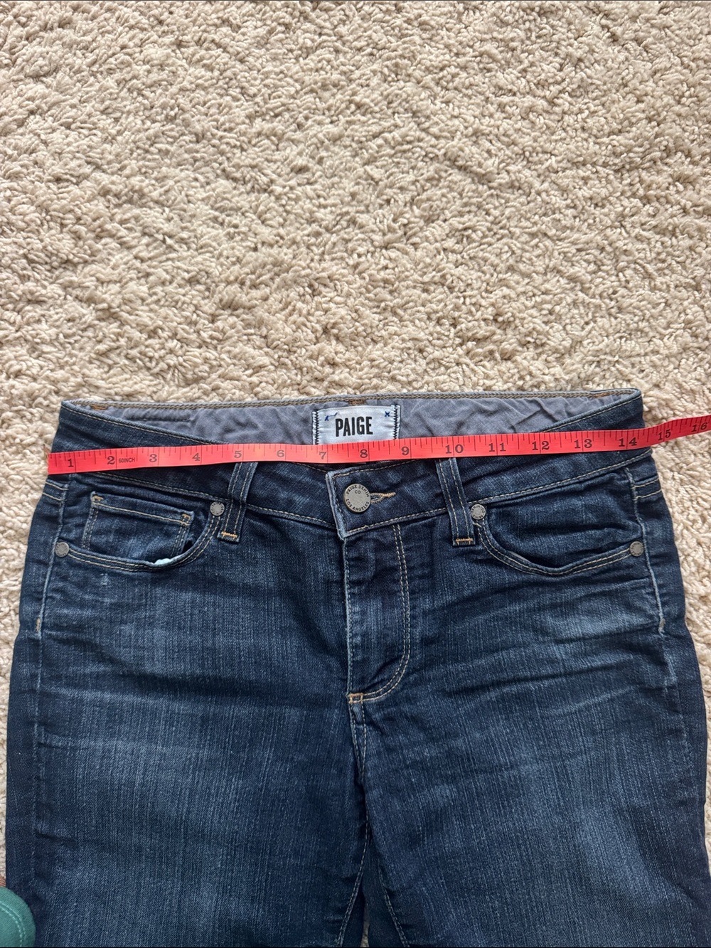 Paige Skyline Straight Jeans Size 27 - Picture 6 of 6